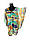 Блузка з віскози розмір 50-56 (A4139), фото 2