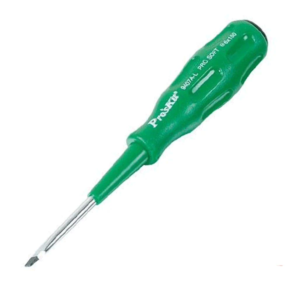 Викрутка шлицевая (ø6,0х57мм) Pro'sKit 89407A-L