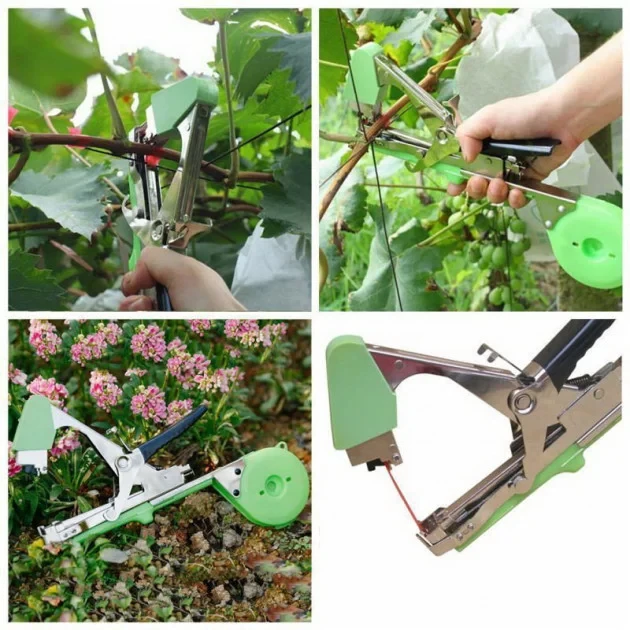 Усиленный степлер (тапенер) для подвязки растений винограда, фото 3