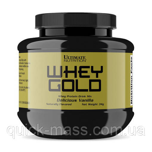 Протеїн Ultimate Nutrition Whey Gold 34g (1 порція)