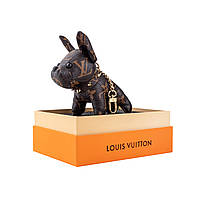 Брелок Louis Vuitton Dog коричневый