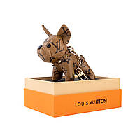 Брелок Louis Vuitton Dog бежевый