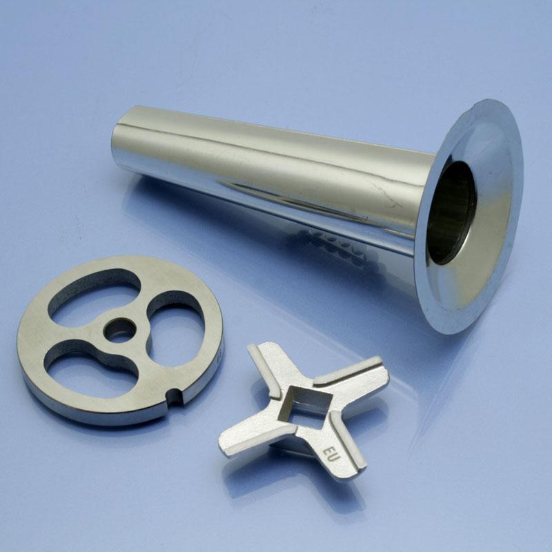 Ковбасна насадка та ніж для м'ясорубки Kenwood MG510 MG450 MG470 MG480 PRO1600 PRO1400 MG517 MG516, фото 1