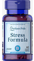 Комплекс вітамінів від втоми та стресу Puritan's Pride Stress Formula 60 капс