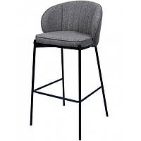 Полубарный стул Лагуна Laguna серый графит рогожка от Concepto