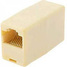 З'єднувач RJ45 джойнер вита пара UTP Cat5e Cat6