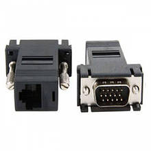 VGA подовжувач за RJ45 крученою парою до 30 м UTP тато-тато