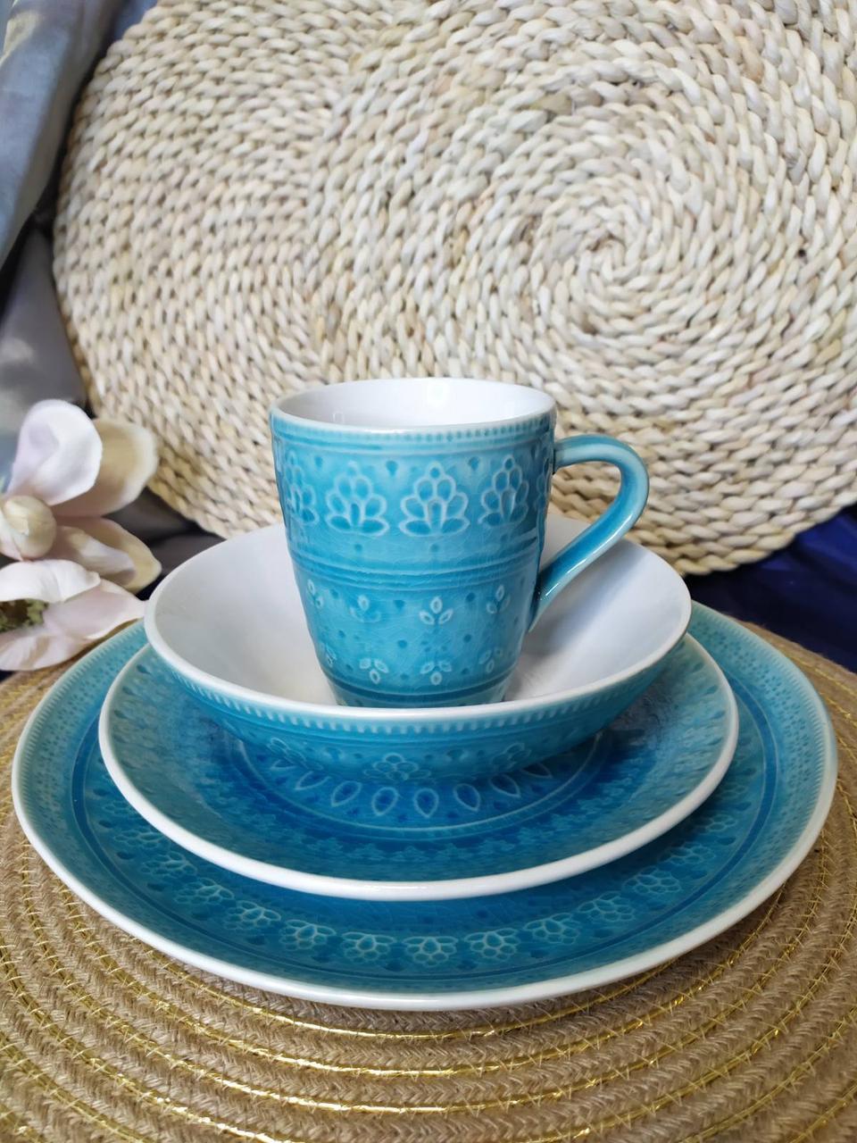 Керамічний кухоль з принтом 350 мл професійний посуд для кафе ресторанів та будинку