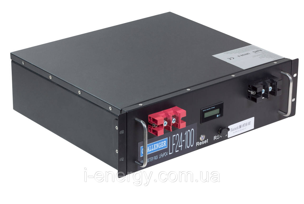 Купить Литиевый аккумулятор 24В LiFePO4 100Ач Challenger LF24-100, цена ...
