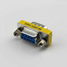 Перехідник DB9 (COM) тато-мама RS232 9pin
