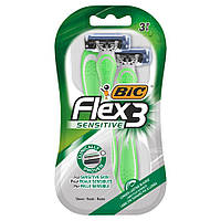 Станок Bic FLEX 3 (3 ) Sensitive блистер