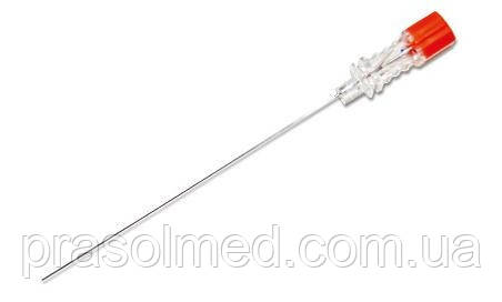 Голка для спінальної анестезії "MEDICARE" (тип вістря «Олівець»); розмір 27G x 4 1/3 (0,4 мм x 110мм), фото 1