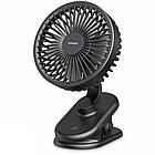 Вентилятор із прищіпкою Joyroom Clip Fan 360° JR-CY288 2000 мА·год Чорний, фото 4