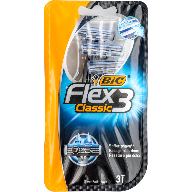 Станок Bic FLEX 3 (3 ) CLASSIC блістер