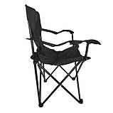 Стілець розкладний SKIF Outdoor Comfort Чорний, фото 2