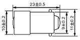 Лампи білі для індикаторів із цоколем ВА9S, фото 2