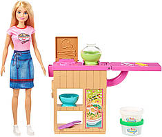 Ігровий набір Зроби локшину з лялькою Барбі Barbie Noodle Bar Playset with Blonde Doll