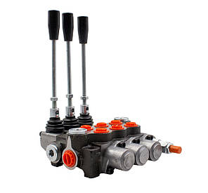 Гідророзподільник Р40 трисекційний 40-50 л/хв, Болгарія Badestnost, фото 2