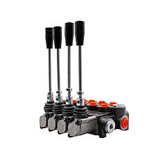 Гідророзподільник 4PK80R1 чотирьохсекційними 80 л/хв, Болгарія Badestnost