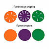 Набір для вивчення частини цілого "Звичайні дроби" (сектори - 9 ел) EDX Education, фото 5
