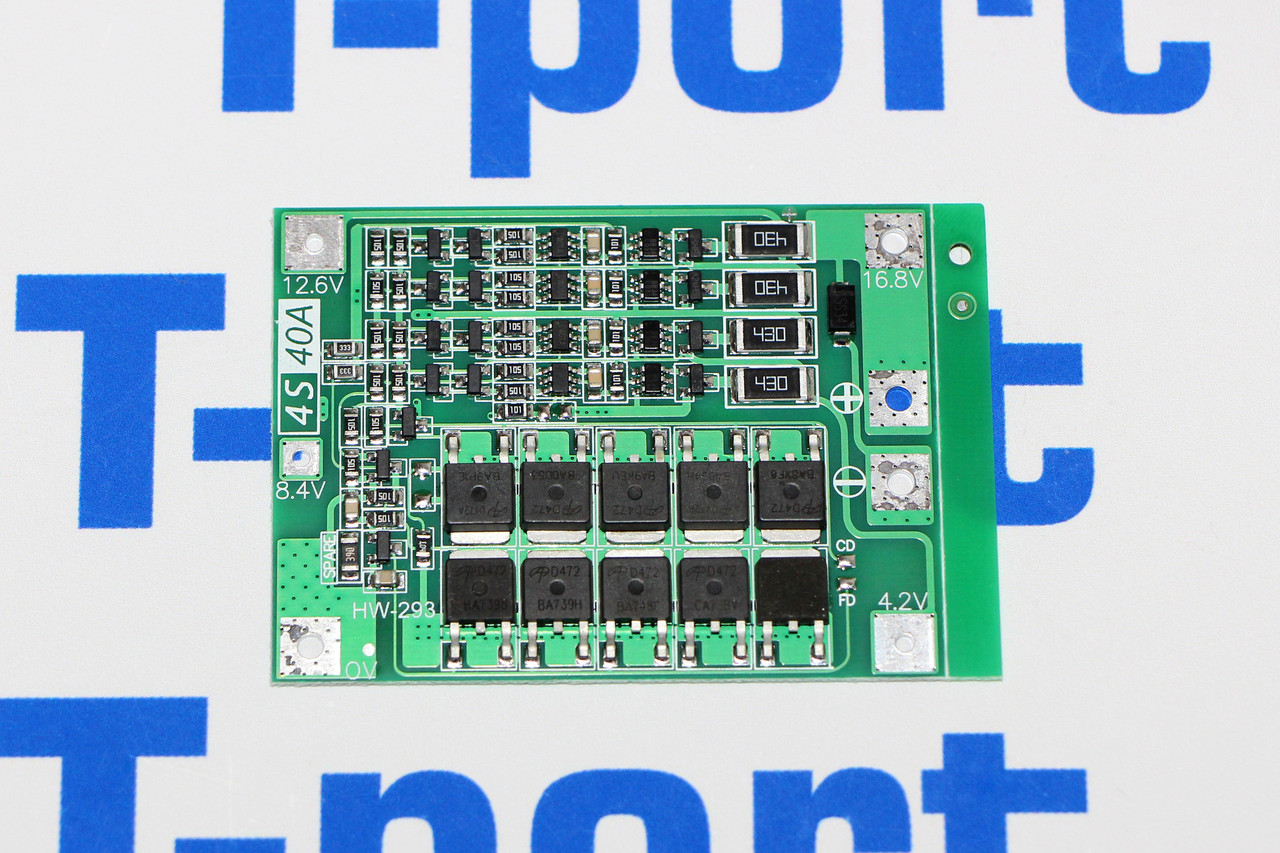 BMS 4S 40A rev2.3 - Контролер заряду-розряду з балансуванням