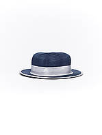Женская шляпа с оригинальним ободком Delomare 56 Синий 10004