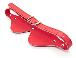 Маска на очі, для секс гри, БДСМ Червоний