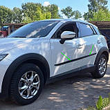 Молдинги на двері для Mazda CX-3 2015+, фото 3