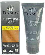 Відновлювальний крем для взуття DASCO Renovating Cream, цв. чорний, 50 мл