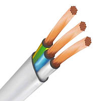 ШВВП 3х2,5 ЗЗКМ кабель плоский багатожильний мідний