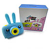 Цифровий дитячий фотоапарат Bunny GM-30 зайчик Smart Kids Camera, фото 4