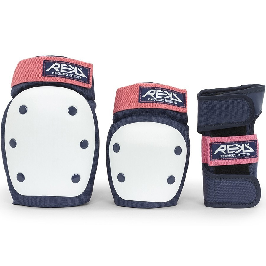 Комплект захисту REKD Heavy Duty L blue-pink