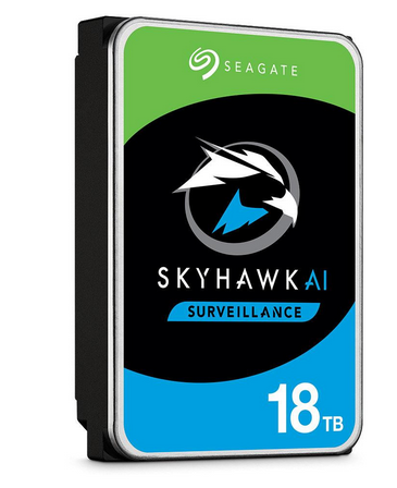 Жорсткий диск 18TB Seagate SkyHawk AI ST18000VE002 для відеоспостереження