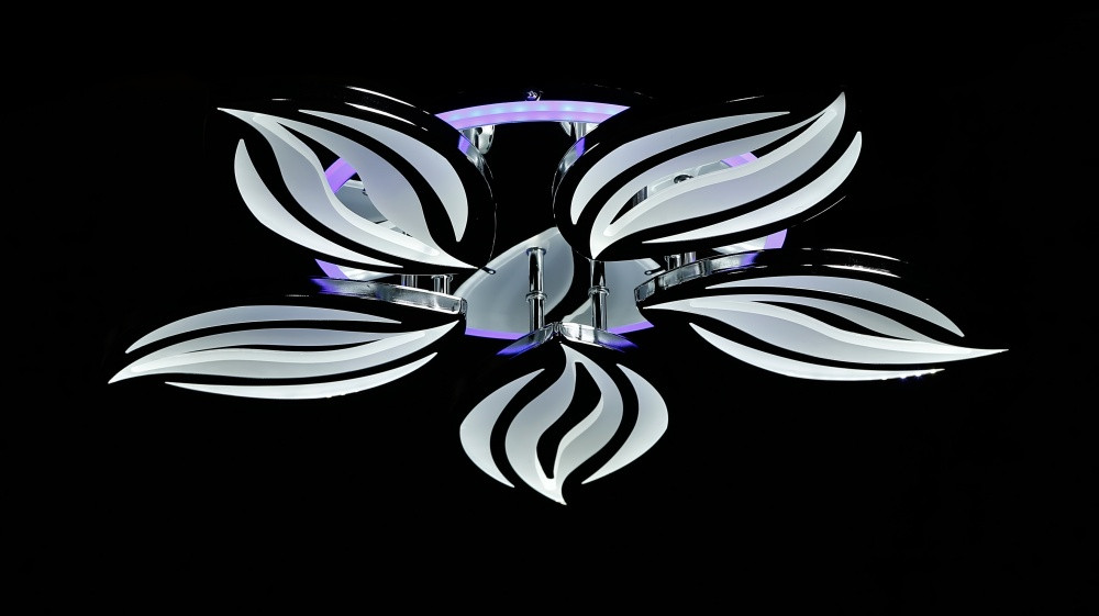 Стельова світлодіодна люстра LK23/5 LED (CHROME), фото 1