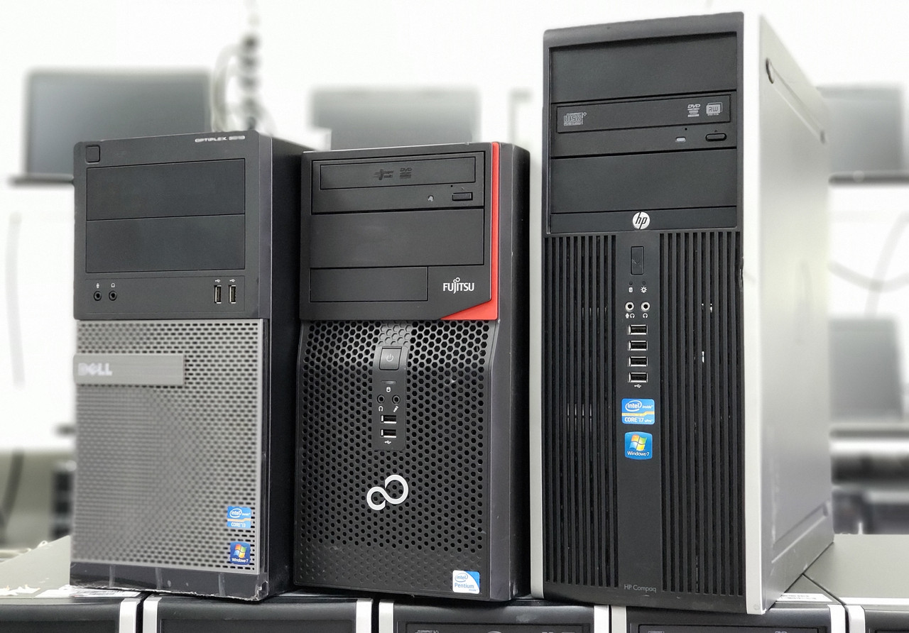 Комп'ютер на базі i3-4xxx, 8Gb RAM DDR3, NEW SSD 120Gb + 500Gb HDD, фото 1