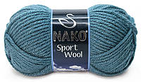 Пряжа Nako Sport Wool № 185 (Нако Спорт вул) Шерсть Акрил