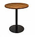 Стільниця кругла Topalit d80 см Teak 0009, фото 4