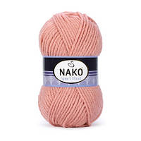 Пряжа Nako Sport Wool № 2807 (Нако Спорт вул) Шерсть Акрил Пудра