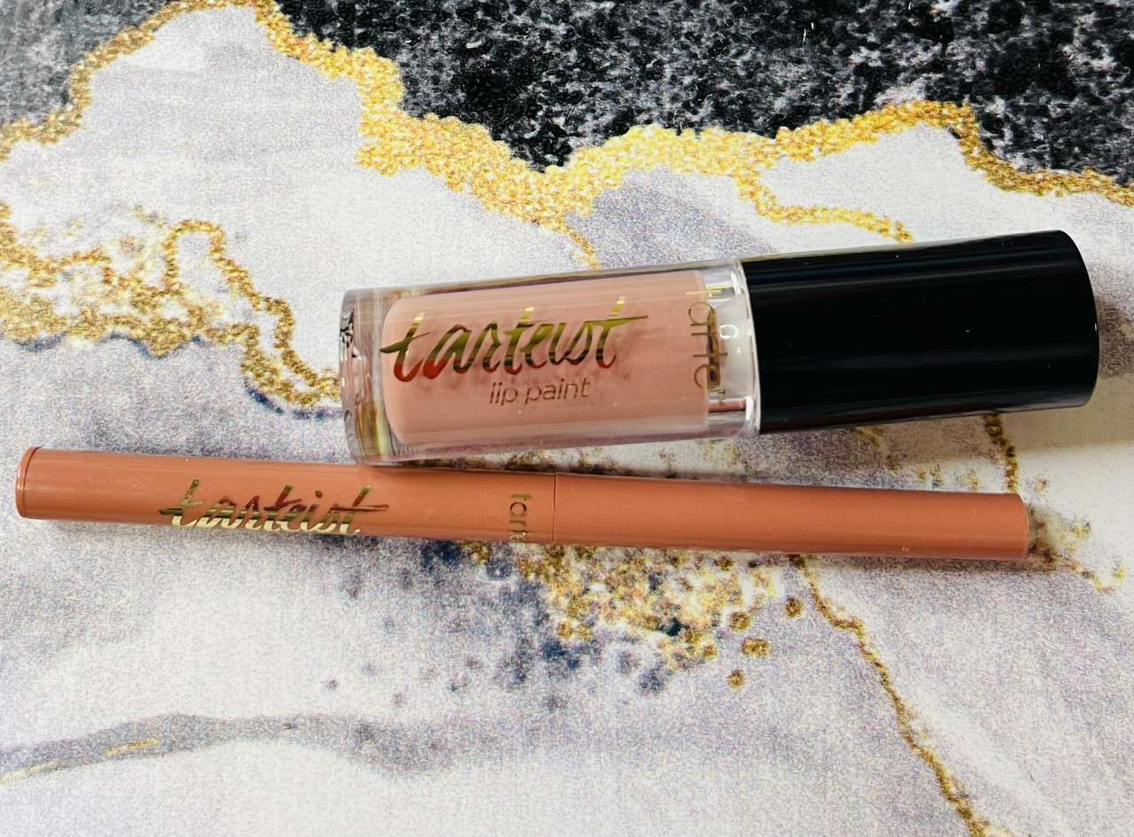 Набір рідкої матової помада з олівцем Tarte колір FAB