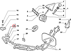 Скоба троса КПП Fiat Ducato 244, Peugeot Boxer 2, Citroen Jumper 2 (2002-2006), 254917, фото 7