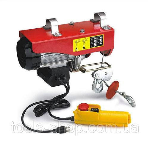 Тельфер електро лебідка 1.3 кВт, 800 кг Forte FPA 800 (37689), фото 1