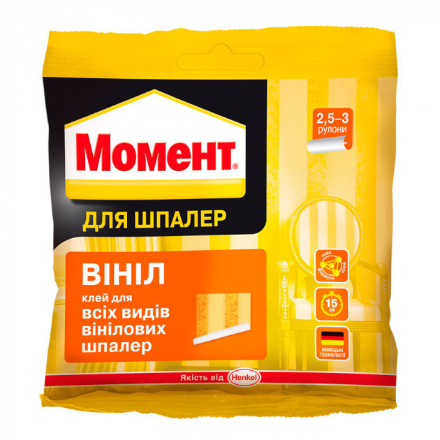 Клей шпалерний Момент Вініл 95г (1675071)