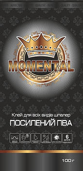 Клей "MOMENTAL" BLACK 100г