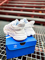 Кросівки Adidas Ozweego Triple White Leather, фото 5