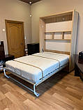 Шафа-ліжко відкидна TGS600 140*200 см посилена каркас/короб 18 мм, фото 3