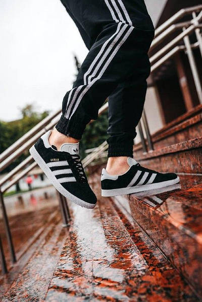 Кроссовки Adidas Gazelle Core Black Cloud White Gold - BB5476 купить недорого в Киеве, Харькове, Одессе, Львове, Днепре, Украине | BOSSCROSS Кроссовки Adidas Gazelle Core Black Cloud White Gold - BB5476 купить недорого в Киеве, Харькове, Одессе, Львове, Днепре, Украине | BOSSCROSS