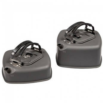 Чайник туристичний RidgeMonkey Square Kettle Small 0.5 л алюмінієвий компактний похідний для кемпінгу риболовлі