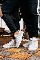 Кросівки Adidas Gazelle Light Grey, фото 3