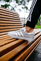 Кросівки Adidas Gazelle Light Grey, фото 3