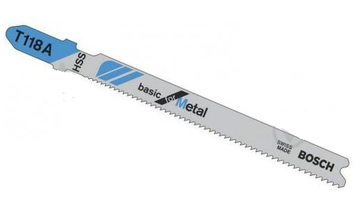 Полотна для лобзика T 118A BOSCH ПОШТУЧНО (5шт), фото 1